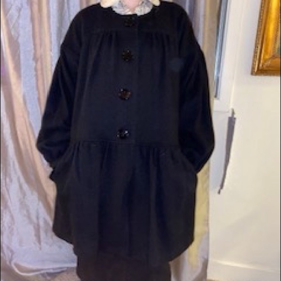 Anna Sui wool swing coat - Picture 3 of 8